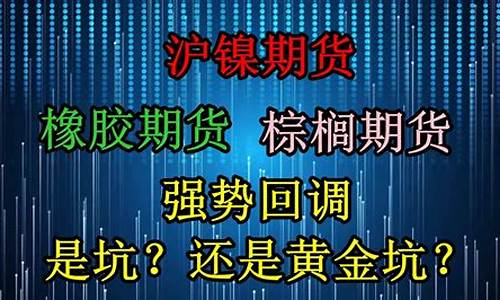 郑州沪镍期货喊单(沪镍和不锈钢期货)