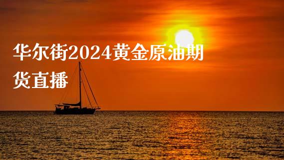 华尔街2024黄金原油期货直播