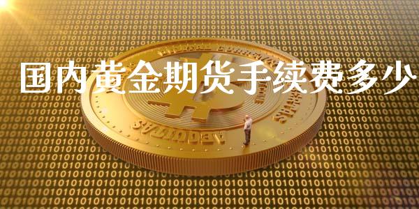 国内黄金期货手续费多少