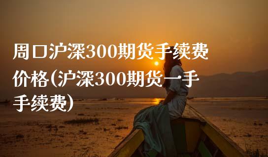 周口沪深300期货手续费价格(沪深300期货一手手续费)