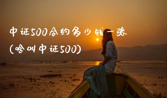 中证500合约多少钱一张(啥叫中证500)