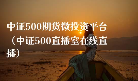 中证500期货微投资平台（中证500直播室在线直播）